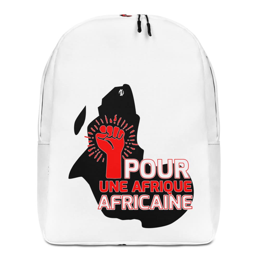 Sac à dos minimaliste - Akwaba "Pour une afrique africaine"