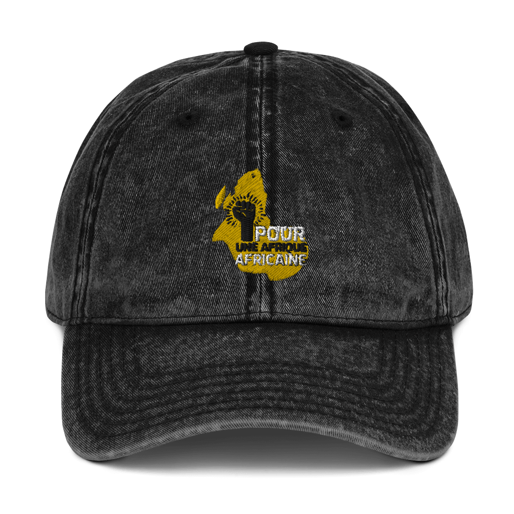 Casquette Vintage Akwaba "Pour une Afrique africaine" – Image 2